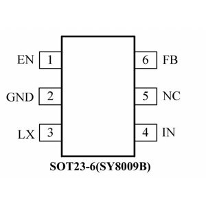 Микросхема SY8009BABC (cuxxx)