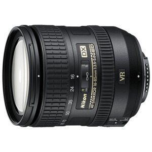 Объектив Nikon 16-85mm f/3.5-5.6G ED VR AF-S DX Nikkor, черный