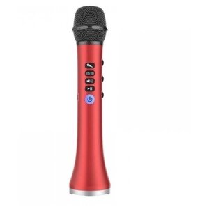Профессиональный караоке-микрофон L-698 15W, красный