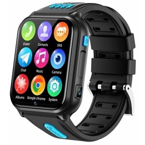 Смарт часы детские Smart Baby Watch H1 PRO 4G, Wi-Fi, 4-х Ядерный процессор, экран 1,83 дюйма, 2 камеры/Детские смарт часы с кнопкой SOS/Умные часы для детей с GPS/Детские часы с видеозвонком/Детские часы телефон