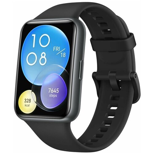Смарт-часы Huawei Watch Fit 2, 1.74" AMOLED, черный (YDA-B09S)