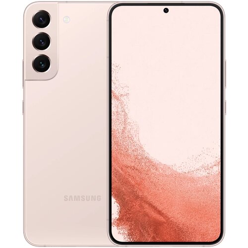 Смартфон Samsung Galaxy S22 8/256 ГБ RU, Dual: nano SIM + eSIM, розовый