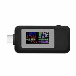 USB тестер QC3.0 (4-30в, 5. а) keweisi KWS-MX1902C черный