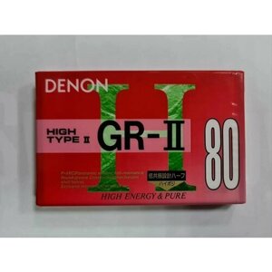 Аудиокассета DENON GR II