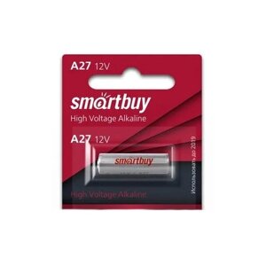 Батарейки алкалиновые A27/5B SmartBuy 1шт. в блистере