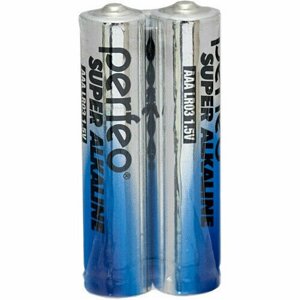 Батарейки Perfeo LR03/2SH ААА Super Alkaline, 2шт, 2 упаковки