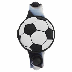 Часы наручные электронные, детские, "Футбольный мяч", ремешок pop-it, l-22.5 см