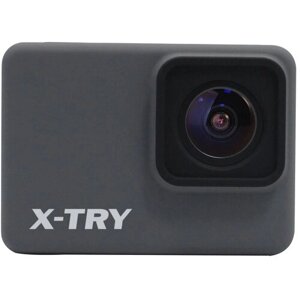 Экшн-камера X-TRY XTC261 RC, 3840x2160, 1050 мА·ч, темно-серый