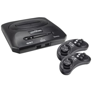 Игровая приставкаRetro GenesisRemix Wireless + 600 игр, черный