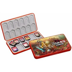 Кейс для хранения 24 игровых картриджей Zelda (Battle) (Switch)