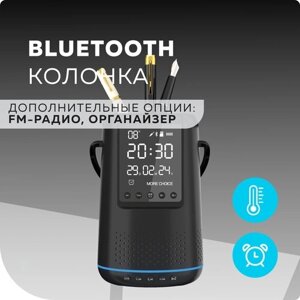 Колонка многофункциональная Bluetooth 5.2 1200mAh More Choice BS25 Black