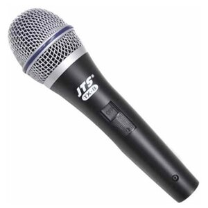 Микрофон проводной JTS TX-8, разъем: XLR 3 pin (M), черный/серебристый