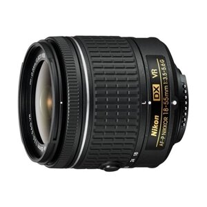 Объектив Nikon 18-55mm f/3.5-5.6G AF-P VR DX, черный