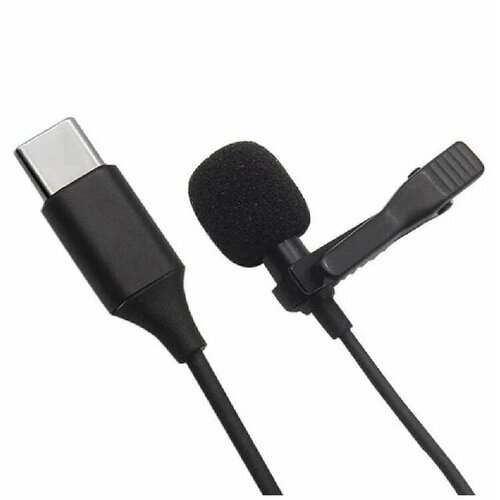 Петличный микрофон с выходом USB Type-C