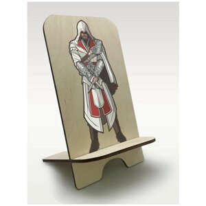 Подставка для телефона c рисунком УФ игры Assassins Creed Эцио Аудиторе Коллекция (кредо ассасина) - 244