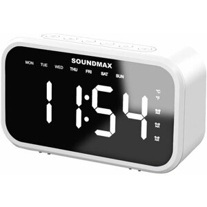 Радиоприемники soundmax SM-1511B (белый)