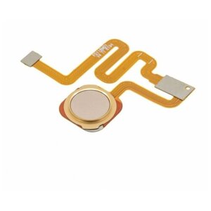 Шлейф для Xiaomi Redmi S2 + сканер отпечатка пальца, золото