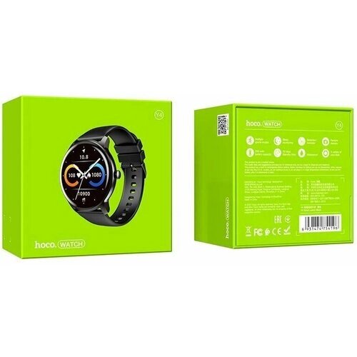 Смарт-часы Hoco Y4 Smart Watch, 32 мм, черный