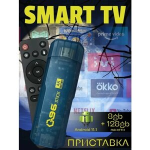 Смарт TV Stick Q96 ТВ приставка