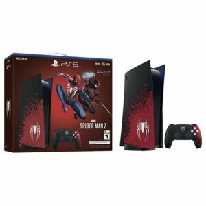 Sony Игровая приставка PlayStation 5 Limited Edition SPIDER-MAN 2 (CFI-1218A)+ игра Marvel’s Spider-Man 2