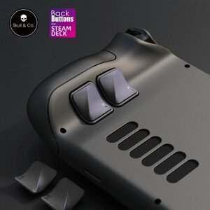 Steam Deck/OLED набор аксессуаров для улучшения задних кнопок, черный