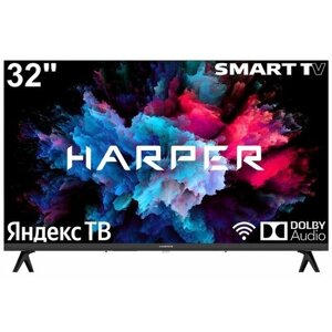 Телевизор harper 50U750TS IPS, черный