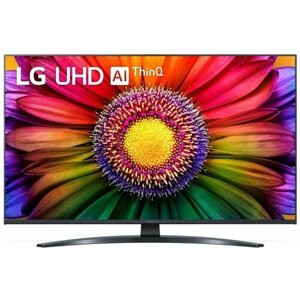 Телевизор LED LG 43UR81009LK черный