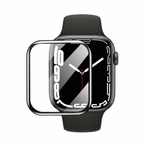 Защитное стекло HOFI Hybrid PRO+ для Apple Watch Series 7 41mm Black