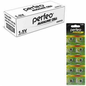 Батарейка Perfeo LR621/10BL Alkaline Cell 364A AG1, 200шт