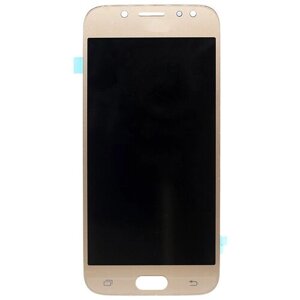 Экран (дисплей) для Samsung SM-J530Y/DS Galaxy J5 (2017) в сборе с тачскрином (золотой) (AMOLED)