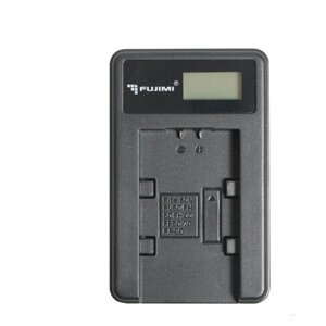 FUJIMI FJ-UNC-LPE10 зарядное устройство (USB, ЖК дисплей, система защиты)