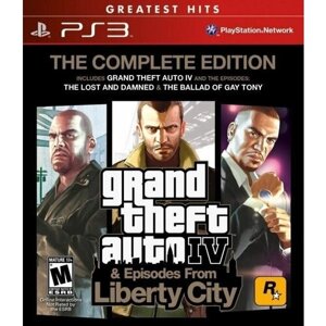 GTA: Grand Theft Auto 4 (IV) The Complete Edition (PS3) английский язык