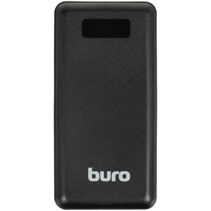 Мобильный аккумулятор buro BPF30D 30000mah 3A QC PD 22.5W 2xusb черный (BPF30D22PBK)