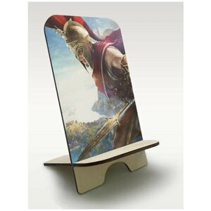 Подставка для телефона c рисунком УФ игры Assassin's Creed Одиссея (кредо ассасина) - 211