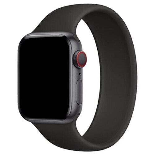 Ремешок-браслет силиконовый Solo Loop для Apple Watch 38/40/41 мм, L (145мм), черный (8)