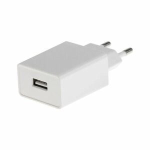 Сетевое зарядное устройство BYZ DAY016, 1 USB, 2.4, белый (комплект из 6 шт)