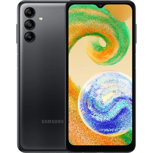 Смартфон Samsung Galaxy A04s 4/64 ГБ, Dual nano SIM, черный