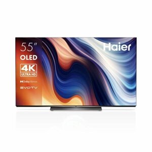 Телевизор Haier H55S9UG PRO 55" 4K UHD, черно-серый