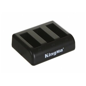Зарядное устройство для 3 аккумуляторов Kingma для GoPro Hero10 и GoPro Hero9