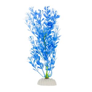 AquaFantasy Растение голубое 20см