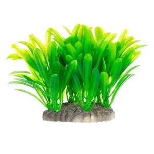 AquaFantasy Растение зеленое 8015B 10x10x8cm