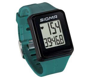 Часы спортивные SIGMA SPORT iD. GO: пульсометр, секундомер, бирюзовые, 24520