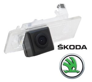 CMOS камера заднего вида для SKODA superb II (2013 -octavia A7(2013-RAPID (2014-134)