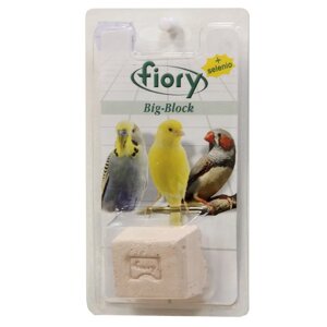 Fiory Big-Block Био-камень для птиц с селеном, 100 г