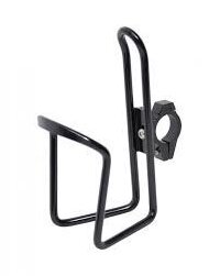Флягодержатель велосипедный HORST на руль, универсальное крепление "крюк", пластиковый, черный, 00-170419