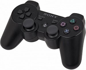 Геймпад беспроводной Dual Shock Black (Не Оригинал) для Sony PS 3 (CECHZC2E)