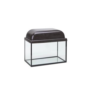 Голд Фиш Прямоугольный аквариум (5 л, 25х13х17,4 см) с крышкой, венге