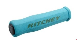 Грипсы велосипедные Ritchey MTB WCS Ergo TrueGrip 125 мм синие, 38450847001