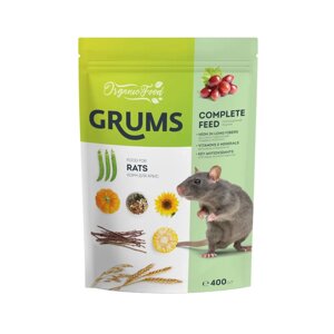 GRUMS Корм для крыс, 400 гр.