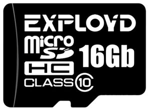 Карта памяти microSD (10 Класс) 16Gb (без переходника)